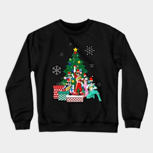 Power Rangers Around The Christmas Tree Crewneck Sweatshirt